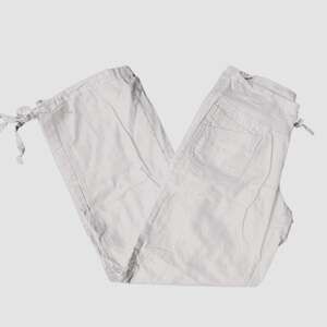 Puma Wide Leg Pants in Crisp White | Size XS